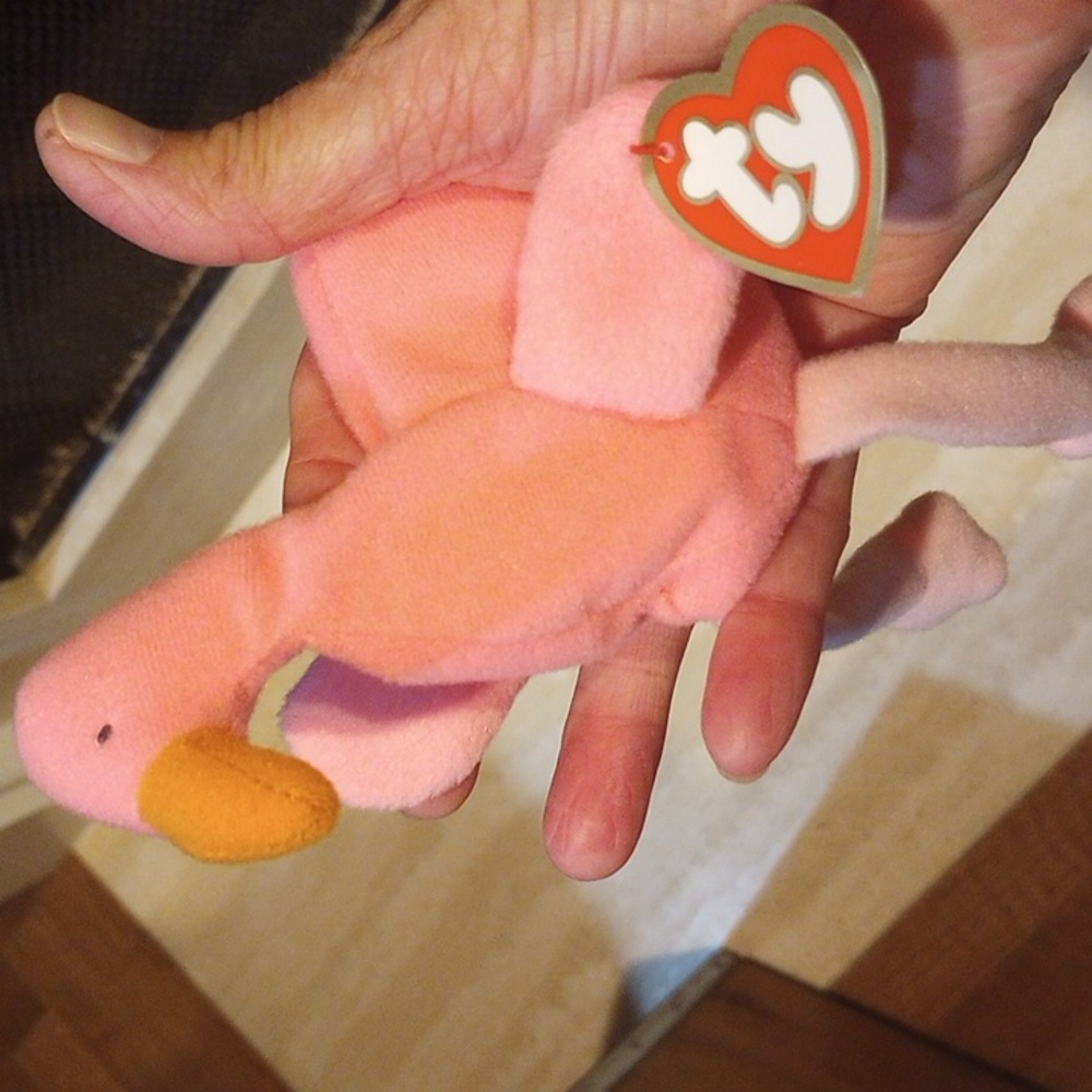 Teenie Beanie Flamingo plus Off Brand Flamingo - Picture 3 of 7
